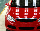 Front of car