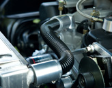 Under car bonnet